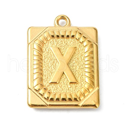 Ion Plating(IP) 304 Stainless Steel Pendants STAS-U033-01G-X-1