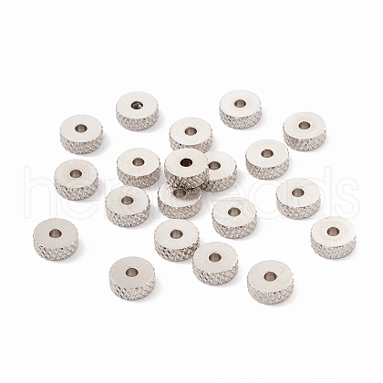 Non-Tarnish 201 Stainless Steel Spacer Beads STAS-A057-25C-P-1