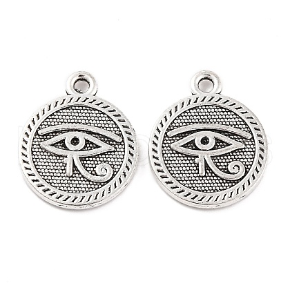 Tibetan Style Alloy Pendants X-TIBEP-R304-077AS-LF-1