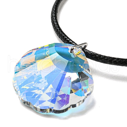 Waxed Cord Necklaces NJEW-P310-01P-01-1