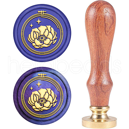 Wax Seal Stamp Set AJEW-WH0208-729-1