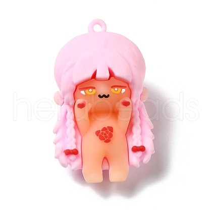 PVC Plastic Cartoon Big Pendants PVC-Q095-05B-1