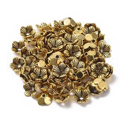 Alloy Bead Caps PALLOY-2357-AG-FF-1