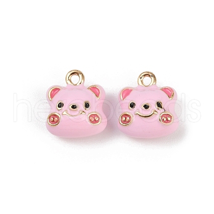 Brass Alloy Charms KK-R226-13G-1