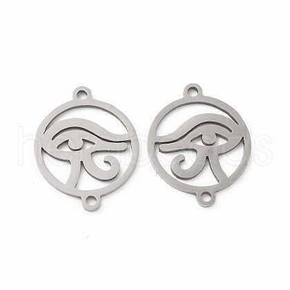 Tarnish Resistant 201 Stainless Steel Connector Charms STAS-K251-089P-1