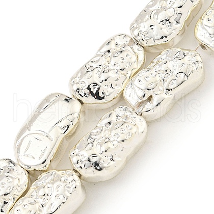 Electroplated Synthetic Non-magnetic Hematite Beads Strands G-C136-E01-01-1