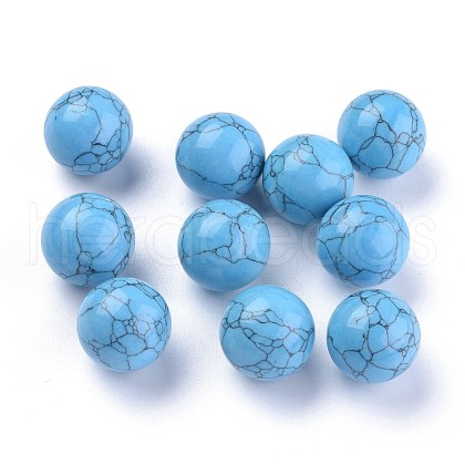 Synthetic Turquoise Beads G-L564-004-B01-1