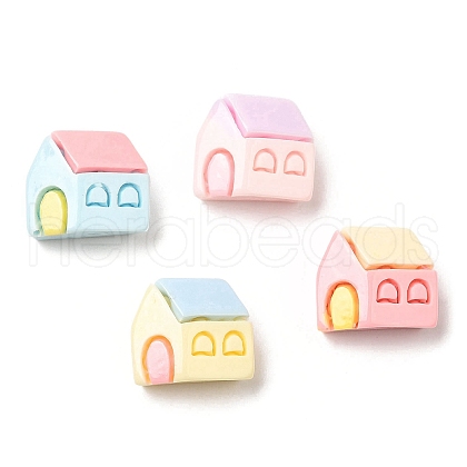 Cartoon Opaque Resin Cabochons RESI-C039-04F-1