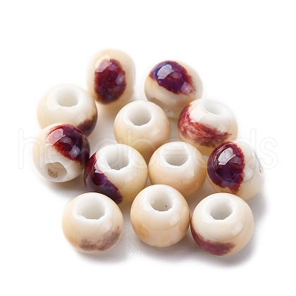 Handmade Porcelain Beads PORC-D300-A14-1