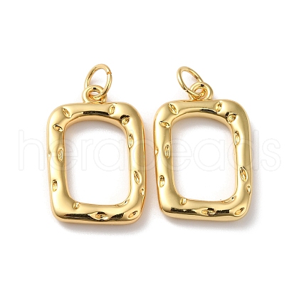 Rack Plating Brass Pendants KK-D074-20G-1