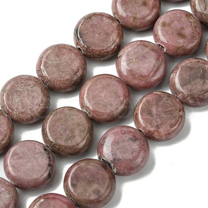 Natural Rhodonite Beads Strands G-K365-A02-01-1