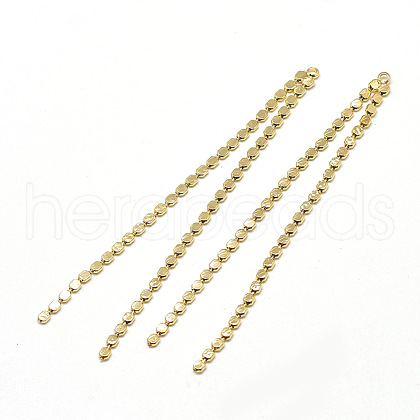 Brass Chain Big Pendants X-KK-T032-175G-1