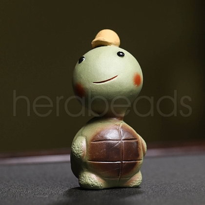 Ceramics Tea Pet Turtle Display Decoration PW-WG58A6A-01-1
