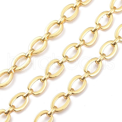 Brass Cable Chains CHC-D028-15G-1