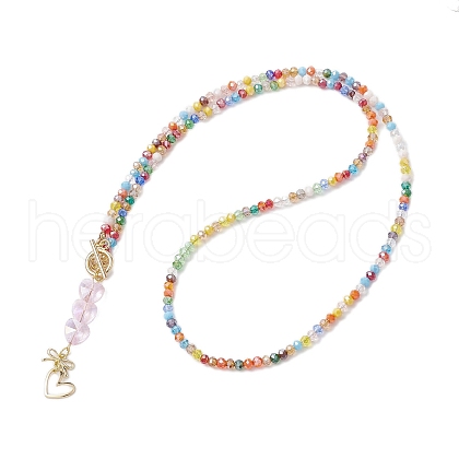 Brass Pendant Necklaces NJEW-JN04879-1