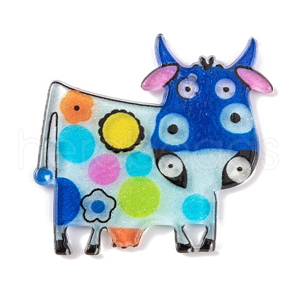 Cow Theme Acrylic Pendants MACR-U003-05C-1