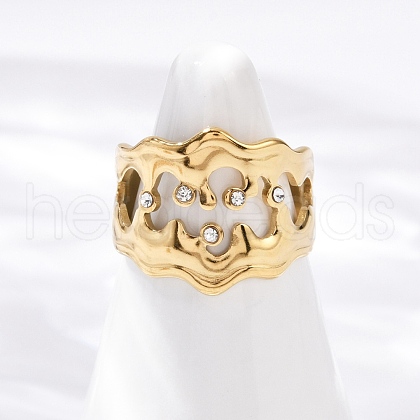 304 Stainless Steel Cuff Open Rings RJEW-S629-10G-C-1