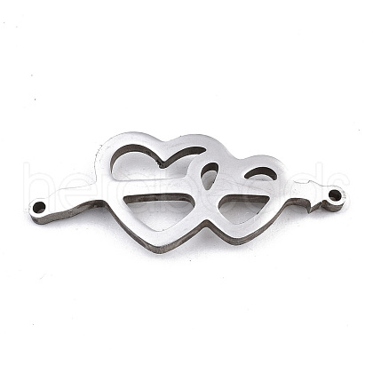 Non-Tarnish 304 Stainless Steel Link Connectors STAS-T059-06P-1