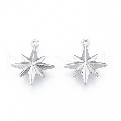 Non-Tarnish 304 Stainless Steel Pendants X-STAS-N097-256P-1