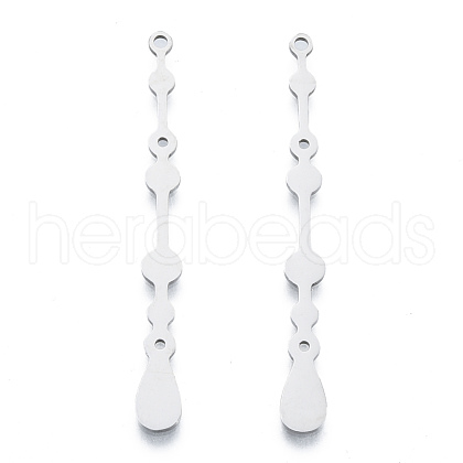 Non-Tarnish 201 Stainless Steel Pendants STAS-N090-LA969-1-1