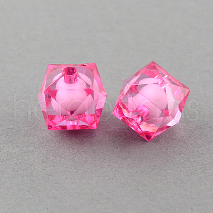 Transparent Acrylic Beads TACR-S112-12mm-18-1