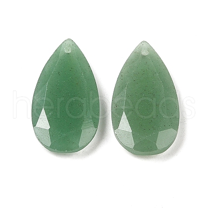 Natural Green Aventurine Pendants G-M440-01A-1