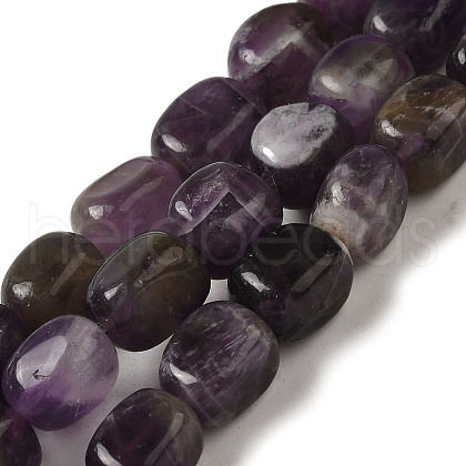 Natural Amethyst Beads Strands G-B078-A01-01-1