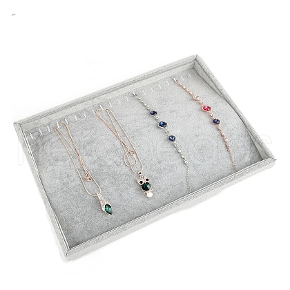 Velvet Necklace Display Tray PW-WG34642-02-1