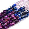 Natural & Synthetic Mixed Gemstone Beads Strands G-D080-A01-03-20-4