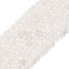 Nature Rainbow Moonstone Round Bead Strands G-M263-A-02A-2