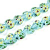 Handmade Lampwork Beads Strands LAMP-N028-02E-1