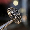 Butterfly Hollow Out Alloy Finger Rings FS-WG9DE85-01-4