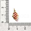 Brass Charms X1-KK-Q043-06G-02-3
