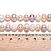 Natural Cultured Freshwater Pearl Beads Strands PEAR-N013-07O-01-6