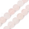 Natural Rose Quartz Beads Strands G-M454-B06-2