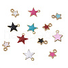 Alloy & Brass Enamel Charm Sets ENAM-TA0001-10-3