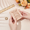 Beech Wood Cookie Molds AJEW-WH0083-59C-3