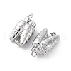 Brass Rhinestone Pendants KK-E793-02P-2