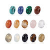 28Pcs 14 Style Natural & Synthetic Mixed Gemstone European Large Hole Beads G-TA0001-37-2