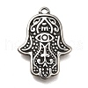 304 Stainless Steel Pendants STAS-L284-52AS-1