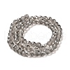 Electroplate Glass Beads Strands EGLA-Z001-03A-PL03-2