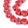Handmade Porcelain Bead Strands PORC-N011-04G-3