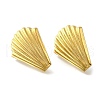 304 Stainless Steel Stud Earring Findings STAS-B087-08A-G-2