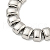 Non-Tarnish 304 Stainless Steel Rectangle Link Chain Necklaces NJEW-S431-02P-2