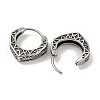 316 Surgical Stainless Steel Hoop Earrings for Women and Men EJEW-D096-20B-AS-2