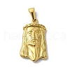 PVD Vacuum Plating 304 Stainless Steel Pendants STAS-B069-35D-G-1