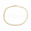 Unisex 304 Stainless Steel Herringbone Chains Necklaces NJEW-L173-011-G-1