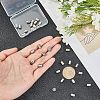 Unicraftale 304 Stainless Steel Positioning Beads STAS-UN0012-18-2