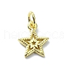 Brass Charms KK-H475-38G-02-1