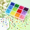 2016Pcs 12 Colors Transparent Acrylic Beads TACR-YW0001-61-6